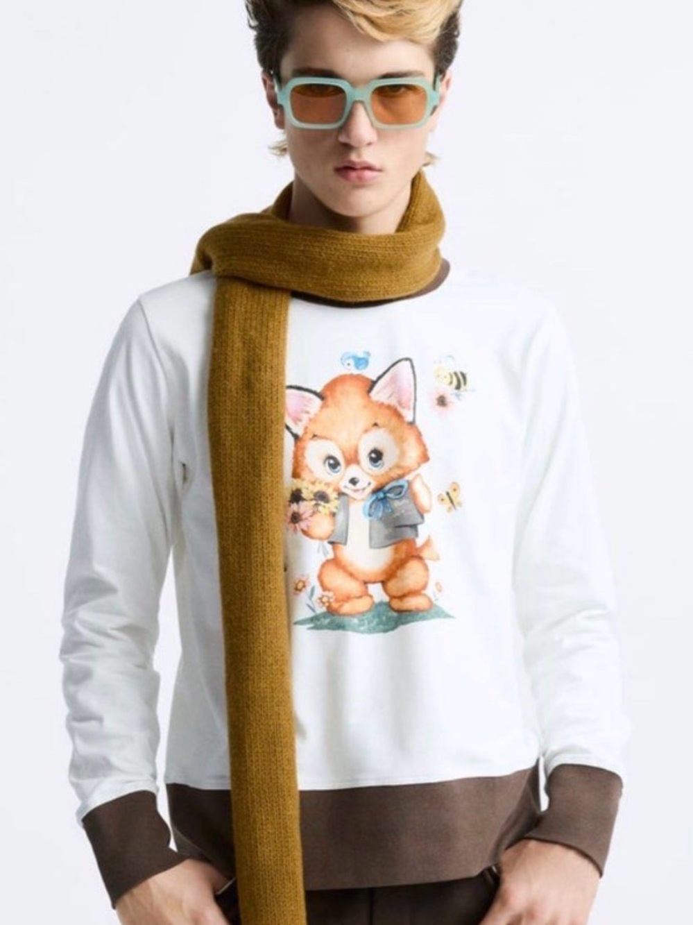 ZARA x Harry Lambert Fox Tee